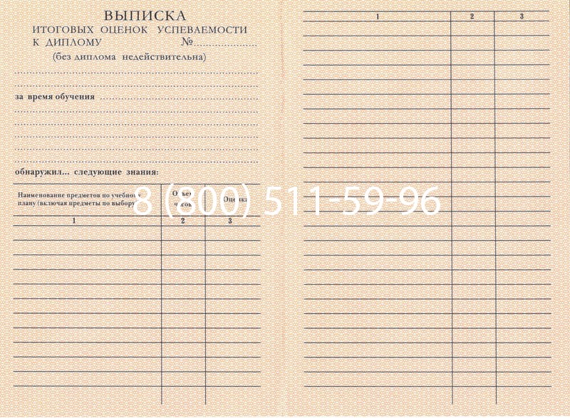 Купить Диплом ПТУ 1995-2006 годов в Перми