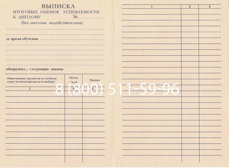 Купить Диплом училища 1995-2006 годов в Перми